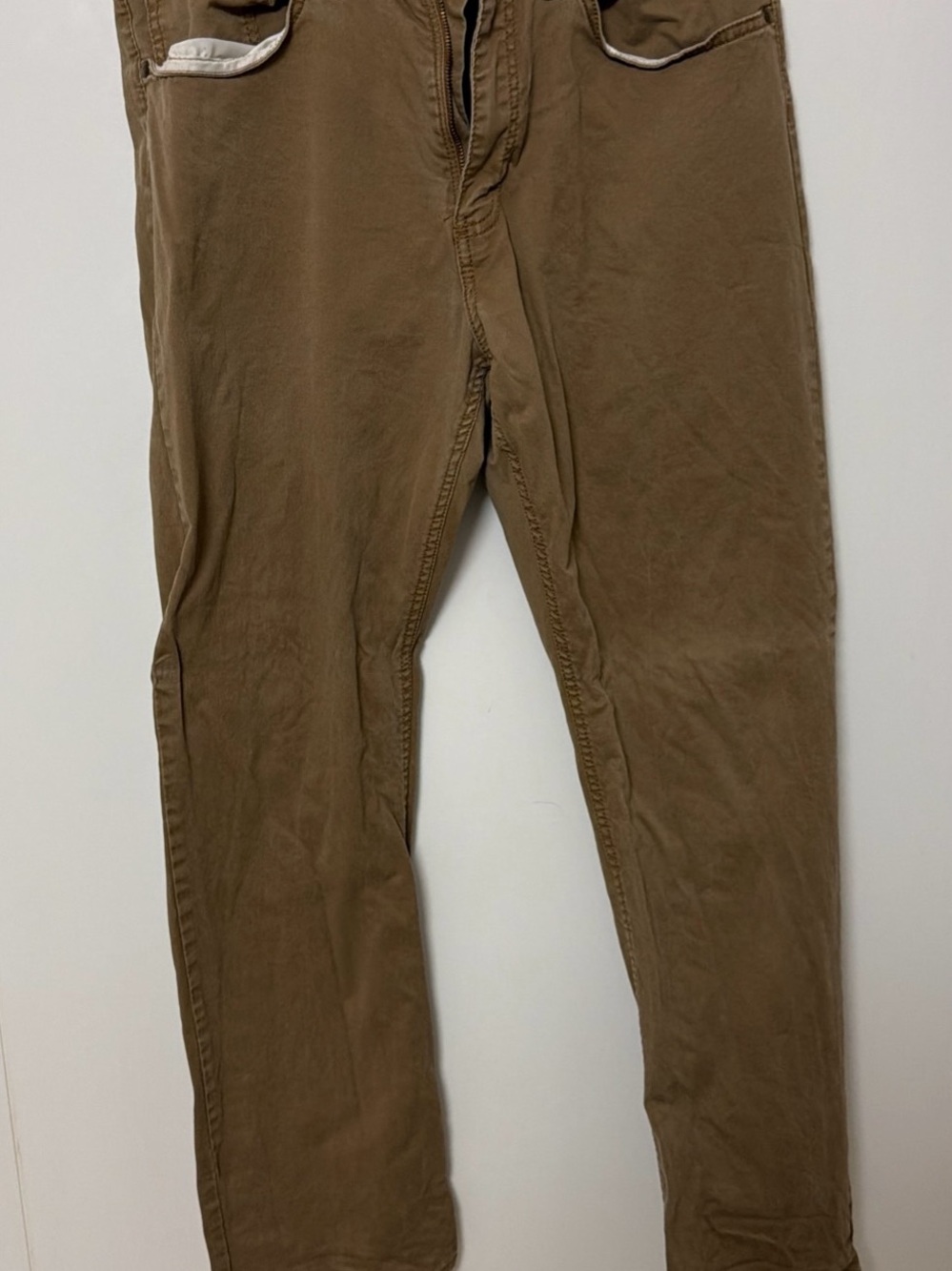 Wrangler Brown Slim Fit Chino Pants